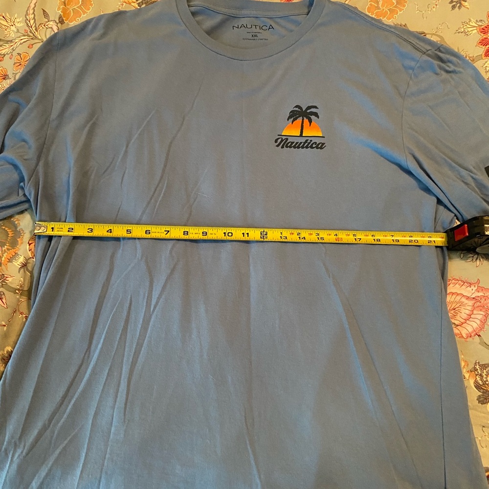 Nautica Blue Long Sleeve Surf Tee - Picture 2 of 6